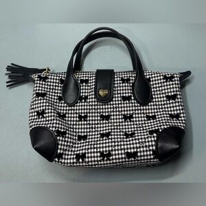 Stoney Clover Lane Pouchette in Tweed Bow